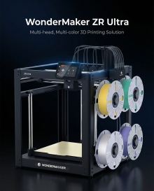 Impresora 3d ZR Ultra Wondermaker 4 colores 4 cabezales